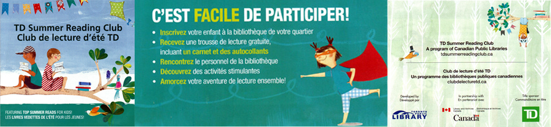 Club de lecture d'été TD